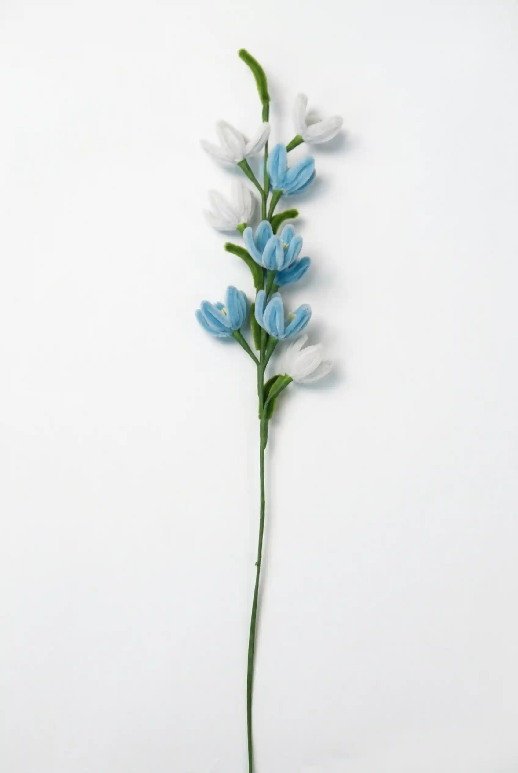 The-Azure & Ivory-Lily-of- the- Valley - Finished-Soft-Sculpture